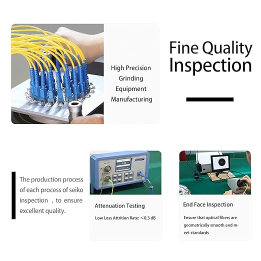 VFLTOOL 4PCS 12 Duplex LC Adapters LGX Footprint Fiber Patch Panel Loaded 24 Fiber Ports Couplers Enclosure - LC UPC Blue Compatible with SingleMode Multimode|1.25G/10GB OS1-2/OM3