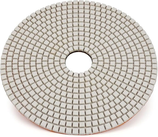 Casaverde Grit 200 Granite Diamond Polishing Pads 7 Inch for Stone Terrazzo Travertine Countertop Marble Floor Edges Polish