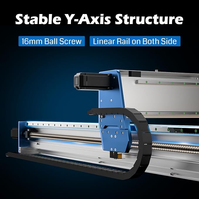 Genmitsu PROVerXL 4x4 CNC Router Machine, 4'x4' Large CNC Kit, Support Dual Z-Axis, Closed-loop Stepper Motor, Ball Screw Drive System, for Wood Metal Carving, Work Area 51.18'' x 51.18'' x 4.72''