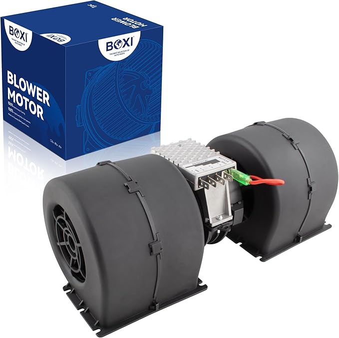 BOXI Blower Motor Assembly Fits for Dual Wheel 12 Volt 3 Speed Centrifugal Blower/Replaces 008A4502 2619939