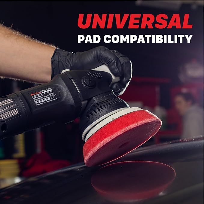 Maxshine M15 Pro Dual Action Polisher ??15 mm Long Throw, 1000 W Power, 5??Backing Plate, Variable Speed 2,500??,000 OPM, Low Vibration Ergonomic ??Professional Car & Marine Paint Correction Buffer