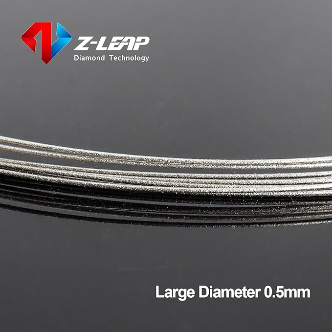 Diamond Wire Saw 0.5mm - High-Strength Cutting Tool for Wood/Metal/Ceramic, Multi-Scenario DIY Projects