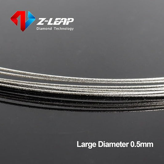 Diamond Wire Saw 0.5mm - High-Strength Cutting Tool for Wood/Metal/Ceramic, Multi-Scenario DIY Projects