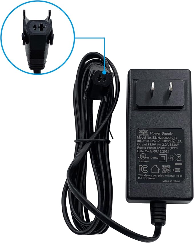 Power Recliner ZBPOWER 2200mAh Rechargeable Battery Pack Model Kits with Wall Power Supply and Y Power Cable