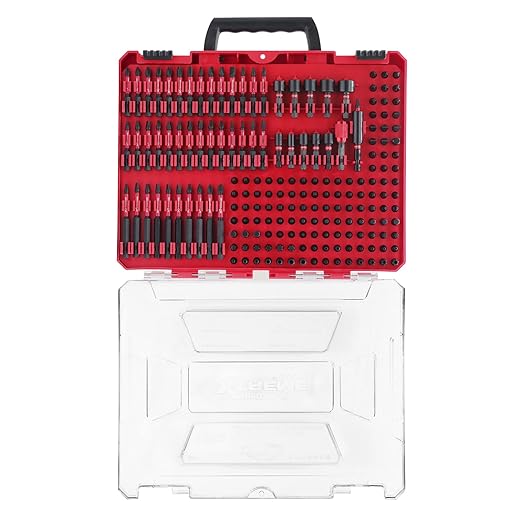 Disston BLU-MOL Xtreme 180 Piece Impact Driver/Screwdriver Bit Set E0100501