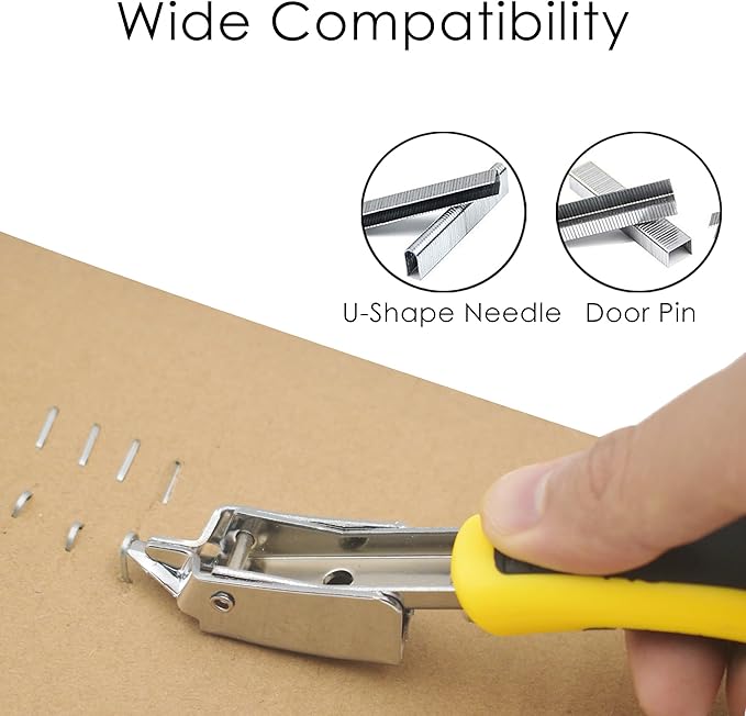 Staple Remover for Upholstery and Construction Heavy Duty Tack Puller, Industrial Upholstery Tool for Home Improvement, Furniture, Floor, Carpet, Carton (3 in 1 Kit)