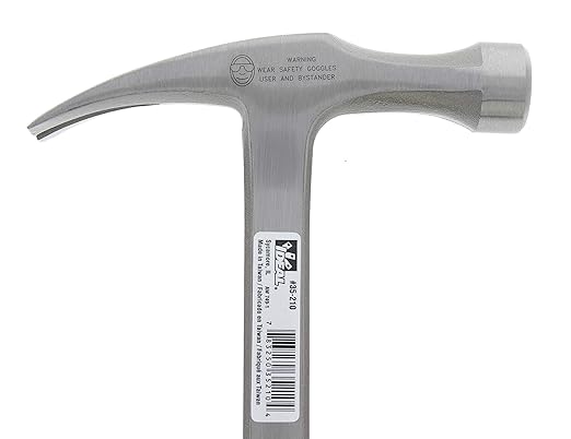 IDEAL Electrical 35-210 Drop-Forged Hammer - Electrician's Hammer 28.5 oz. 14-1/2 in. Claw Hammer