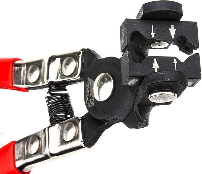Hose CLAMP Pliers Angled Swivel Jaw Locking Car Pipe Fuel Coolant Clip