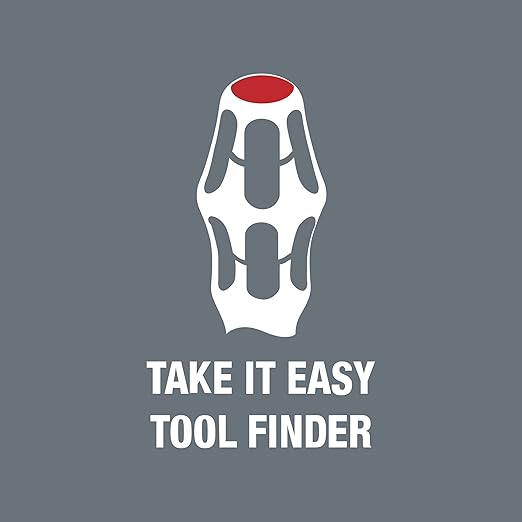 Wera 05008730001 Kraftform Plus 350 PH Phillips Screwdriver, Without Lasertip, PH 2 Head, 12" Blade Length