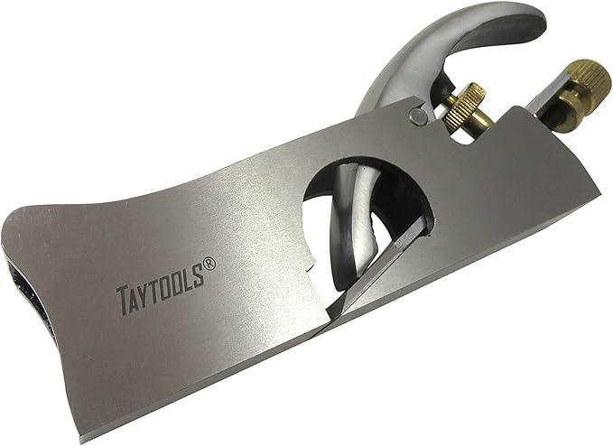 Taytools 469225 3-in-1 Shoulder Plane, Bullnose and Chisel Plane, Ductile Cast Iron, Precision Machined, 1 Inch Wide Blade