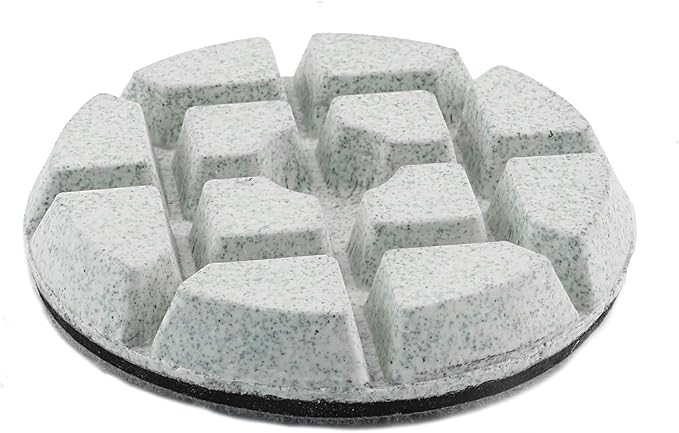DT-DIATOOL Concrete Polishing Pads 3 inch/80mm for Concrete, Cement and Terrazzo Floors Processing, Repairing and Renovating, Dry or Wet Use Diamond Grinding Pads Grit 50 3pcs