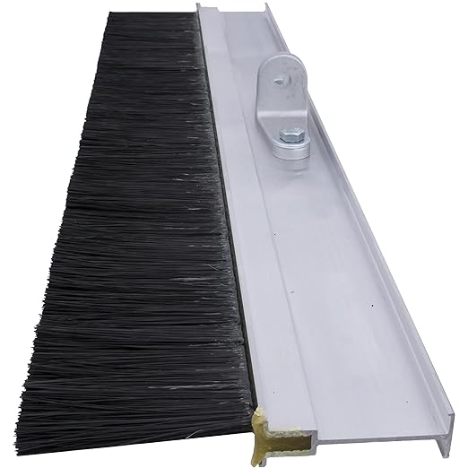 MARSHALLTOWN Aluminum Backed Concrete Broom for Finishing, Polypropylene Fibers, 48 Inch, Made in The USA, 428