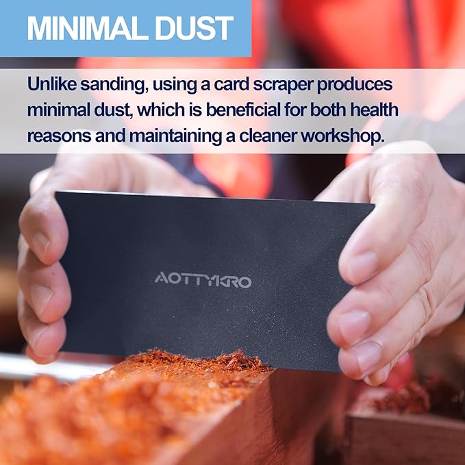 New Cabinet Scraper Cards with 2 shapes,Cabinet Scraper for multi-functional engraving,deburring,polishing,contour sanding,Card Scraper Tool for precision machining and confined spaces