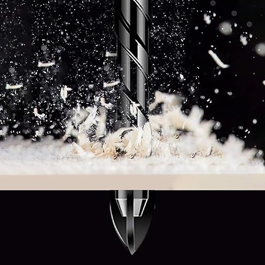 5 Pcs 5/8" Masonry Concrete Drill Bit Set for Tile Brick Glass Plastic Wood, Cross Tungsten Carbide Tip, Hex Shank, Work with Ceramic Porcelain Tile Wall Mirror Paver,5/8 Inch Drill Bits, 16mm