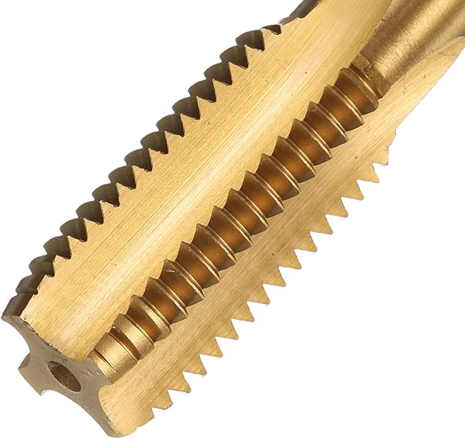 uxcell Metric Thread Tap M16 x 2 H2 160mm Straight Flute Screw Thread Milling Machine Taps Threading Tapping Repair Tool