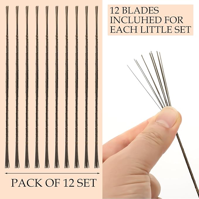 Lasnten 3 in 1 Professional Jeweler's Saw Set Saw Frame Adjustable with 144 Blades Wooden Bench Pin Clamp Set V-slot Bench Pin Jewelers Versatile Tools for Precise Jewelry Making DIY Wood Metal