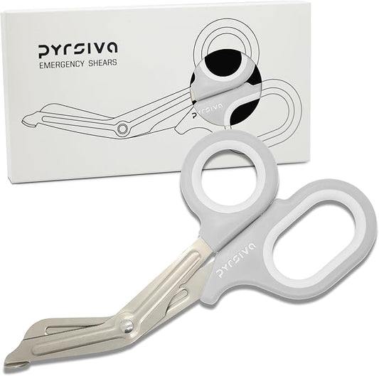 Trauma Shears ??7.5" Titanium-Coated Stainless Steel Bandage Scissors for Nurses, EMTs & Doctors | Professional Medical Shears for First Responders & Wound Care
