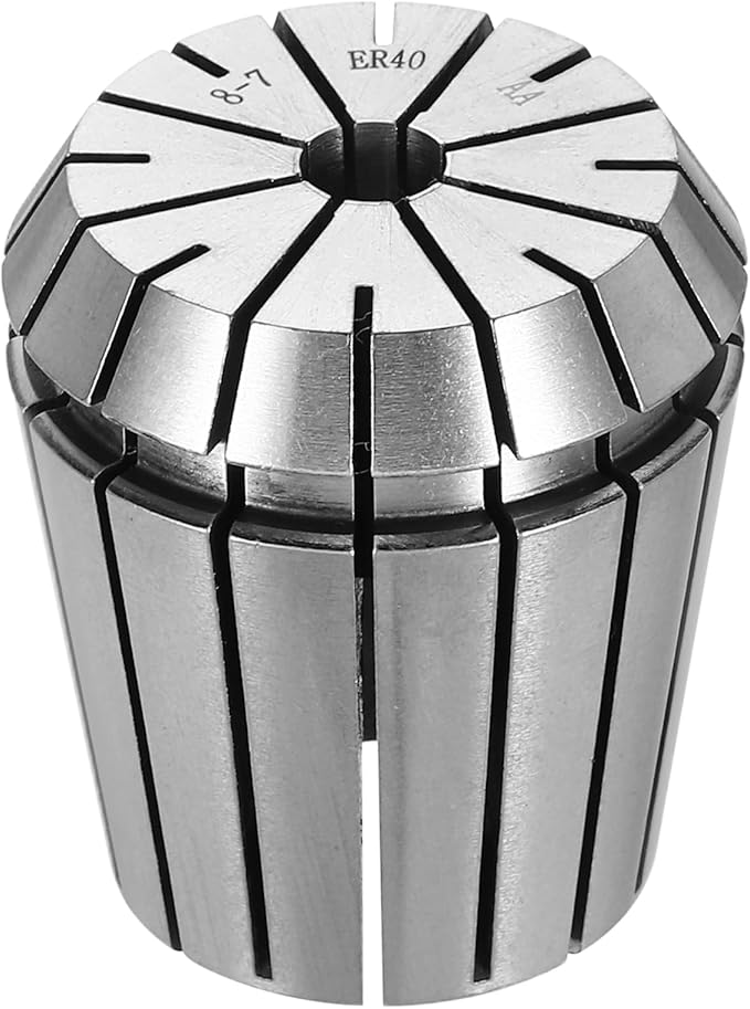 HARFINGTON Spring Collet Chuck ER40 8mm 65Mn Spring Steel Precision Router Collets for CNC Engraving Milling Lathe Tool