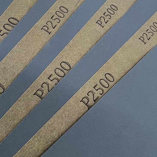 2500 Grit Wet Dry Sanding Sheets,9 x 11 Inch Sandpaper-15PCS Premium Silicon Carbide Sand Paper for Wood Metal Ceramic or Auto Polishing and Scratches Removing