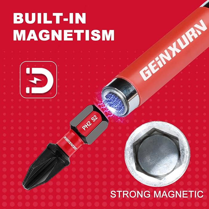 3 PCS Drive Guide with Self Retracting Sleeve(5?? and 10 Pcs Screwdriver Bit, 5Inches Magnetic Drill Bit Tip Holder for Prevent Screws Shaking When Driving