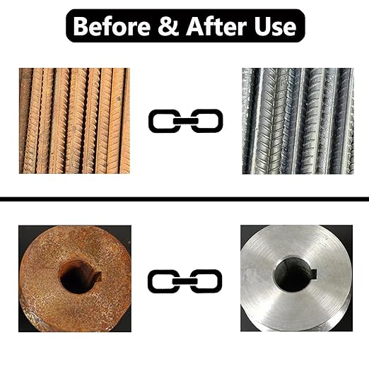 Wire Brush for Drill Set 6 Pcs, Wire Wheel for Drill with 1/4 Inch Hex Shank, Drill Wire Brush Set with 0.012 Inch Coarse Crimped Carbon Steel Wires for Removing Rust, Paint and Corrosion