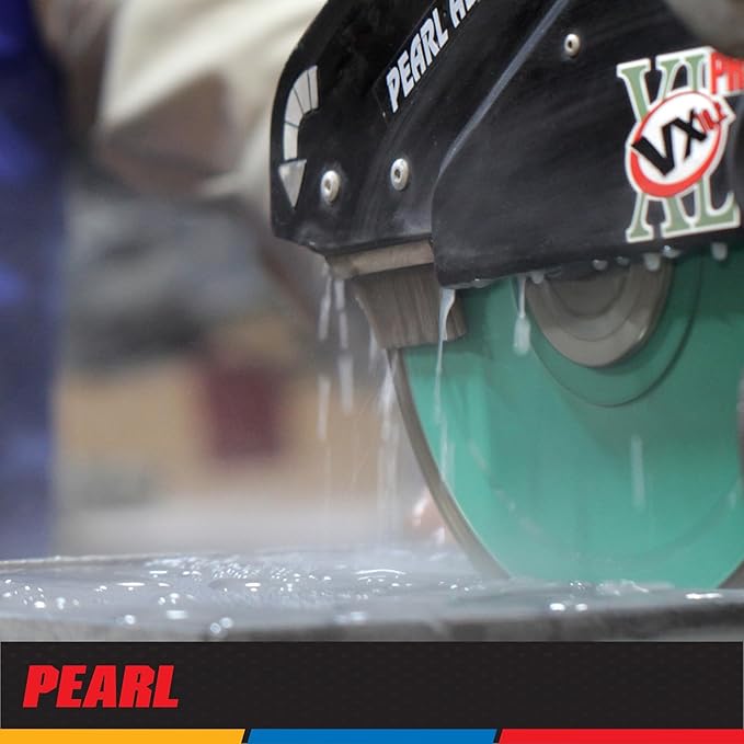 PEARL ABRASIVE CO. P4 Thin Mesh Turbo Porcelain Blade 4 1/2" 5/8"-20mm-7/8 4 Holes