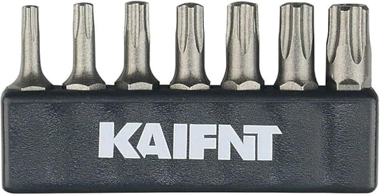 K001 Torx Plus 5-Point Tamper-Proof Security Bit Set, 7-Piece