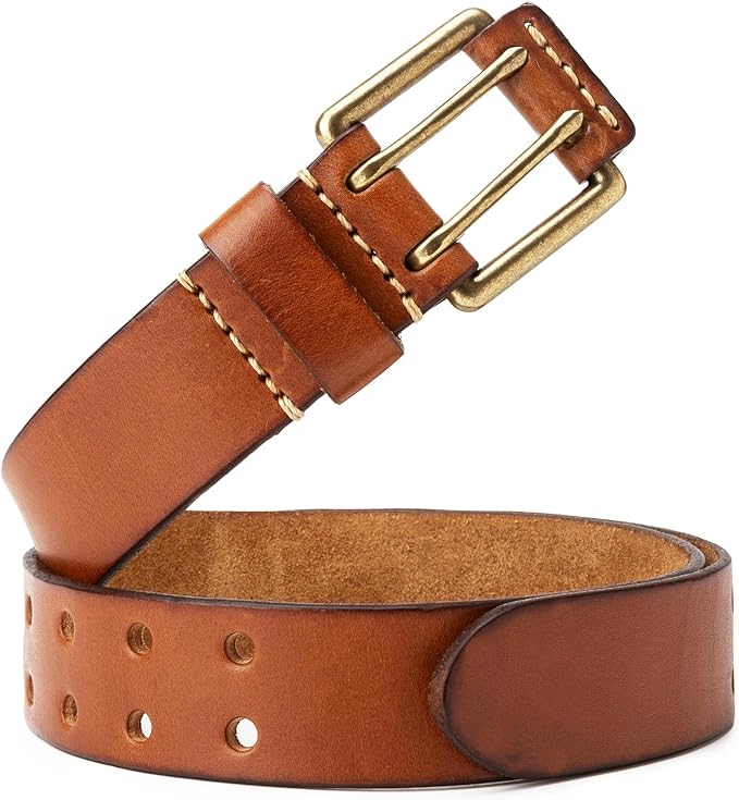 Thicken Full Grain Leather Mens Belt Heavy Duty Mens Work Belt Mens Belt High Hardness Buckle Packed In Gift Box