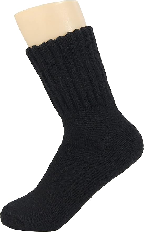 BomKinta Boot Socks for Women Winter Solid Thick Warm Socks Cozy Crew Socks Christmas Gift