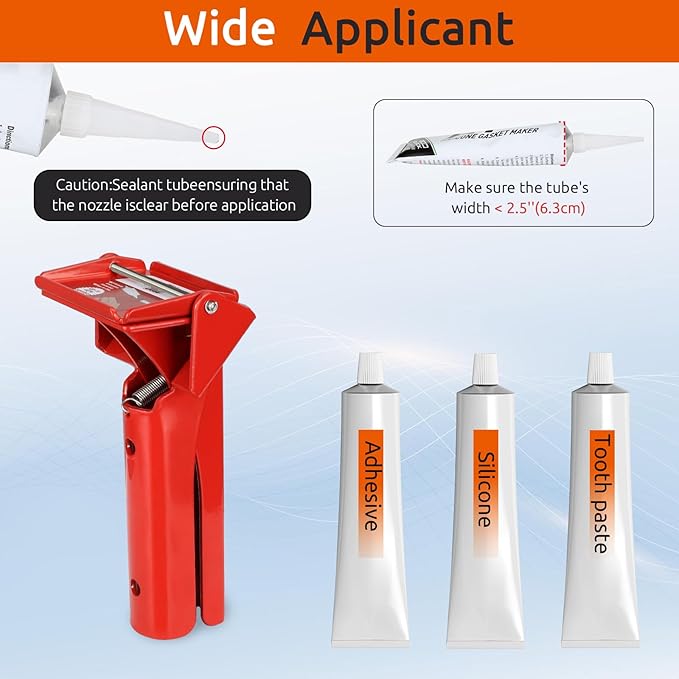 RTV Tube Extrusion Tool竊똄fficient RTV Squeezer Dispenser
