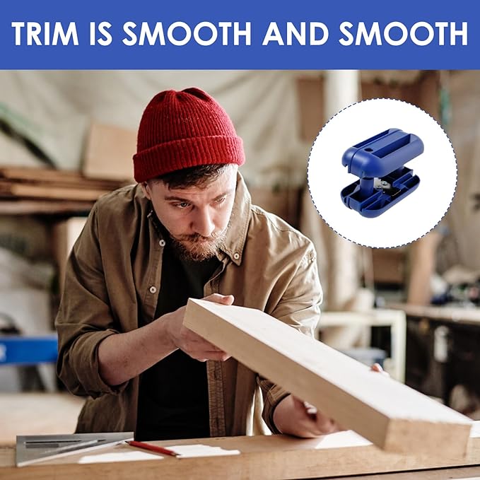 Edge Banding Trimmer - Versatile Edge Band Trimmer Tool, Efficient Hand Planer, Manual Edge Banding Cutter for Furnishing Making Wood Processing