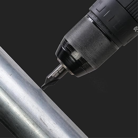 M35 HSS 60-Degree Angle Center Drill Bit Set, Countersink Tools for Lathe Metalworking for Stainless Steel, Alloy Steel, Cast Iron, Aluminum and Other Tough Metals (6 pcs)