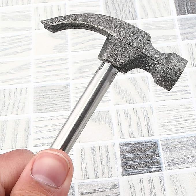 Gatuida Small Claw Hammer Set of 5 Mini Nail Hammers with Non-Slip Rubber Handles for Home Carpet and Wall Use