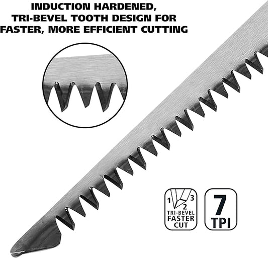 GreatNeck 12" Compass Saw - Precision Saw for Wood & Plastic, Drywall Cutting