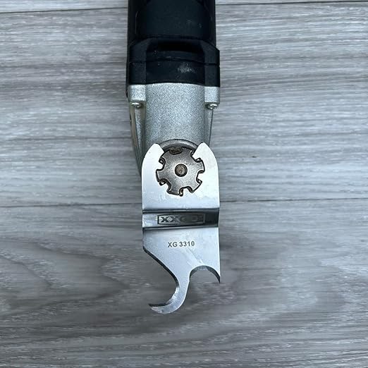 XXGO 3 Pcs Multi Tool Saw Blades Oscillating Multi Tool Knife Blade for Cutting Roofing Asphalt Shingles PVC Floor Carpet Cardboard Fit Milwukee Rockwell Bosch Dremel Ryobi Ridgid XG3310