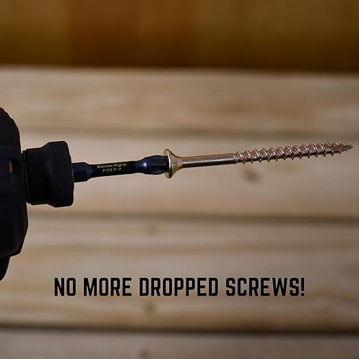 Velocity Interior 2 3/4 Inch Wood Screws Contractor Pack (Size #10, 219 Pcs) ??Self Tapping Screws with Phillips Bits, Stick Tight Technology, Carbon Steel with Zinc Plating, Durable Storage Organizer