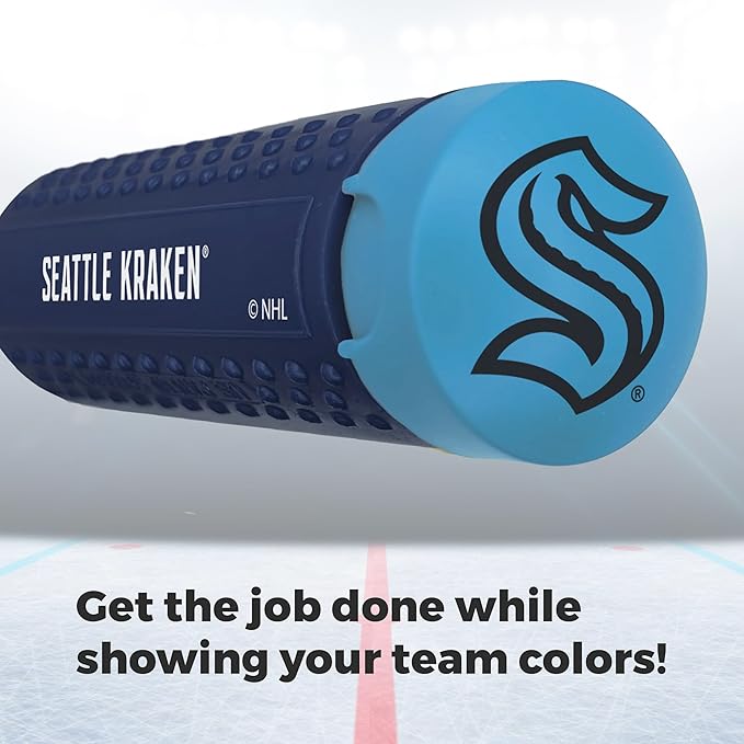 MEGAPRO짰 NHL짰 Team Edition Multi-bit Screwdriver | Officially Licensed NHL짰 Gear | Durable, Ergonomic, Pro-Grade Screwdriver (Seattle Kraken짰)