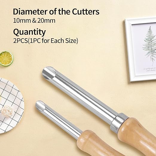 Straw Puncher for Plastic Lids Lemonade, Hole Puncher for Plastic Lids, Lemonade Cup Lid Hole Puncher for Straw (2 Pack)