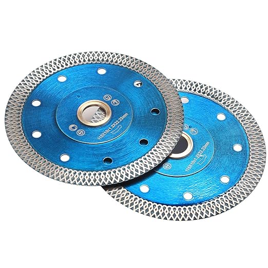 2Pc/Lot YIJING Diamond Tile Saw Blade Diamond Blade 4.5" for Cutting Stone Porcelain Tile Ceramic
