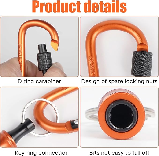 Bit Holder 1/4 inch Hex Shank Screwdriver Bits Holder Extension Bar Keychain Screw Adapter Drill Change Hand-held Screwdrivers Drill Bits Holder Portable
