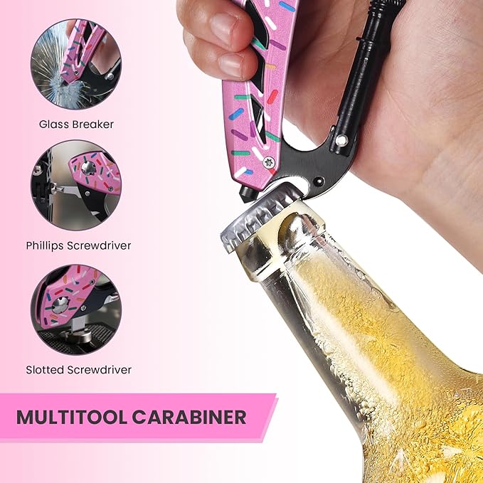 Multitool knife, Gifts for Women Wife (Donut)