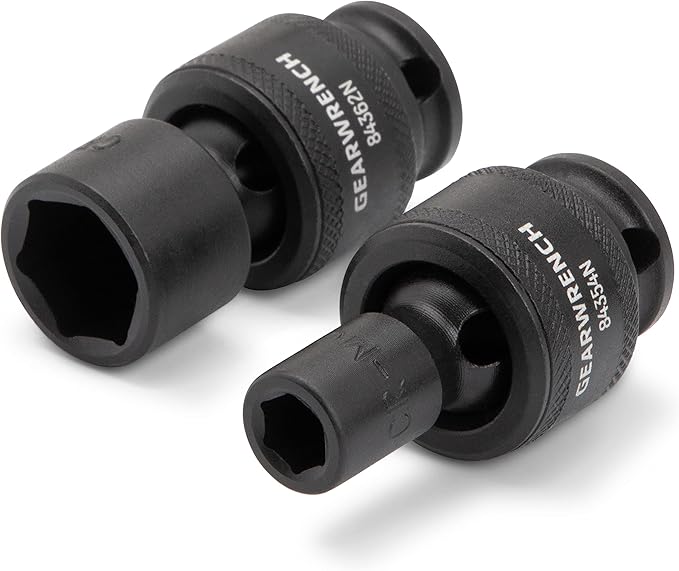 GEARWRENCH 15 Piece 3/8inch Drive 6 Point Universal Impact Socket Set, Metric - 84918N