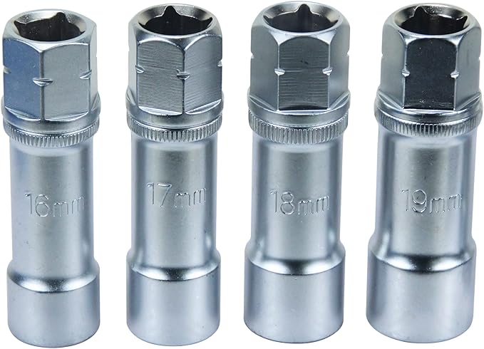 18PCS Steering Hub Suspension Shock Absorber Strut Nut Removal Tool Socket Kit