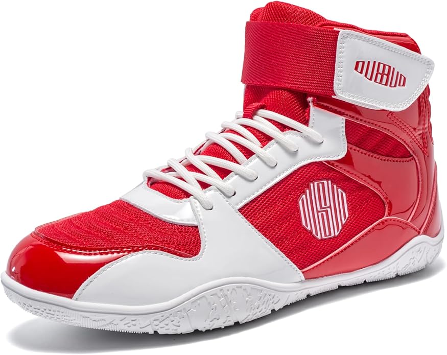 Men's Wrestling Shoes Boxing Shoes Weightlifting Sneaker Boots High Top Sneakers for Fighters