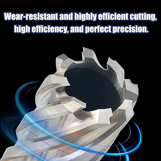 Pro Edge 6pcs Annular Cutter Set, 2" Cutting Depth, 1/2" to 1-1/16" Cutting Diameter, M2 Mag Drill Bits for Magnetic Drill Press with 2 Pilot Pin & 1 Hex Wrench, for Steel, Aluminum, Copper