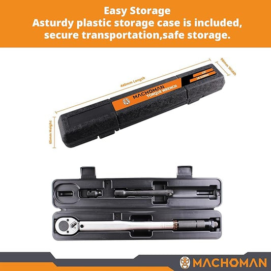 MACHOMAN Ratchet Torque Wrench Set (TQW403)