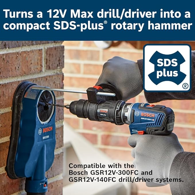 Bosch GSR12V-140FCB22 12V Max Drill/Driver with 5-In-1 Flexiclick® System and (2) 2.0 Ah Batteries