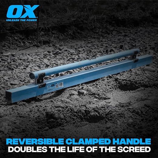 OX Tools Bundle of 3 Concrete Screeds 4' & 6' & 8' Screed | 48" Screed & 72" Screed & 96" Screed