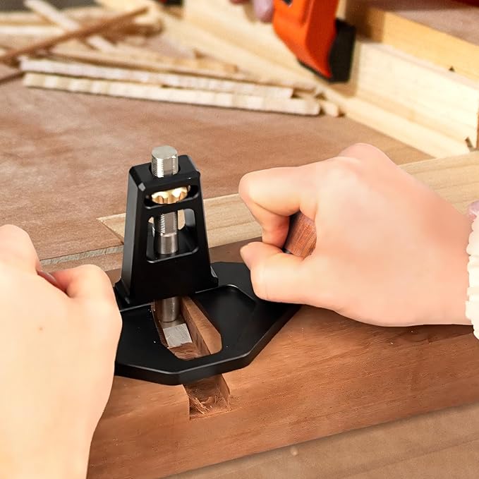 Mini Woodworking Planer, Flat Bottom Edged Plane, Portable DIY Woodcraft Tool, Smoothing Bench Hand Planer, Wood Plane for Surface Smoothing