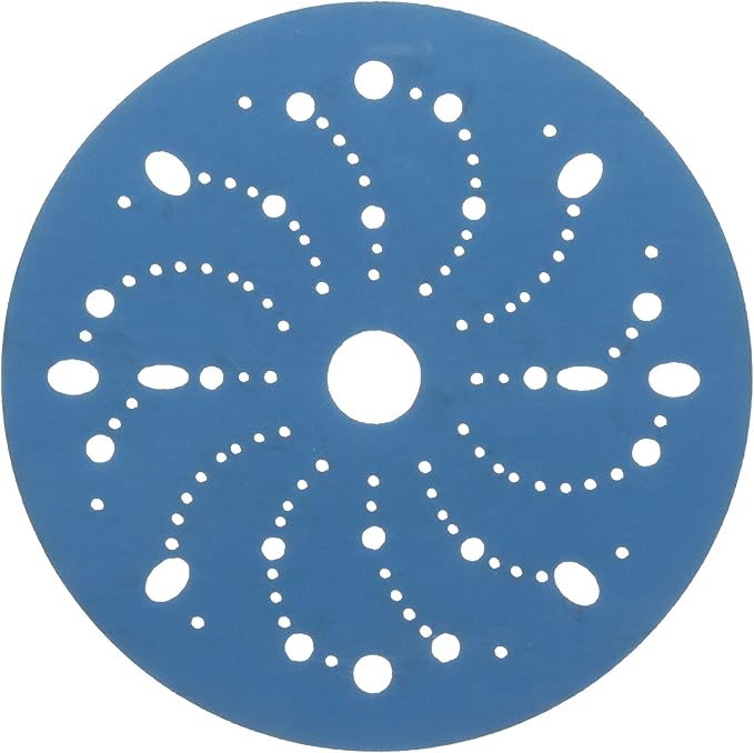 Mmm 36184 Hookit Blue Abrasive Disc Multi-hole 6 800g